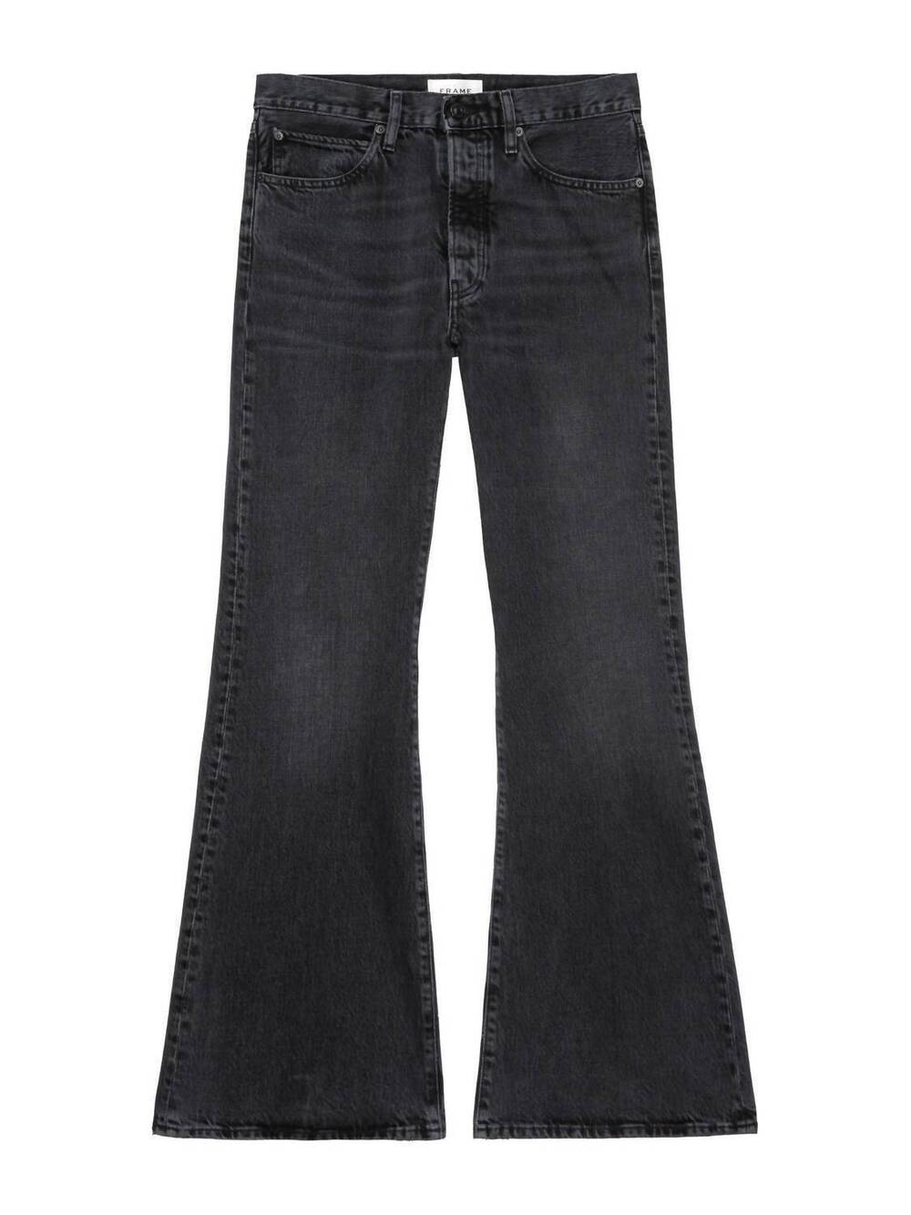 NEW FRAME women's lax flare jeans in set list